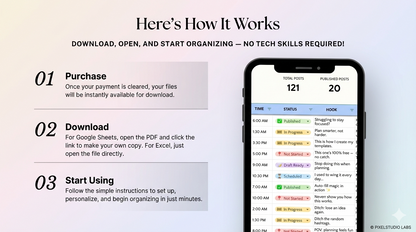 All-In-One Visual Content Planner, Tracker, Work Management | Social Media