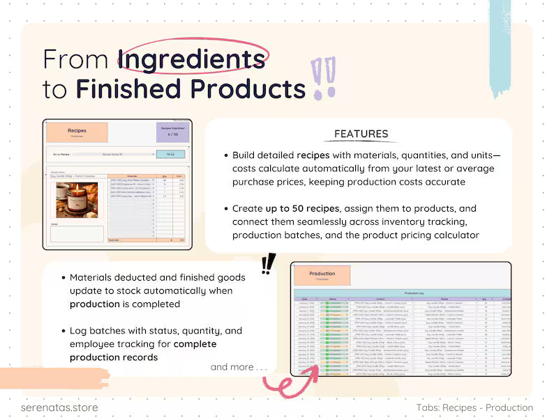All-in-One Product Business Template Google Sheets & Excel || Complete Inventory Sales Management System
