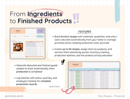 All-in-One Product Business Template Google Sheets & Excel || Complete Inventory Sales Management System