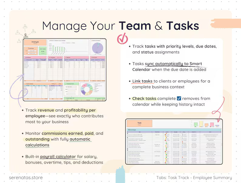 All-in-One Product Business Template Google Sheets & Excel || Complete Inventory Sales Management System