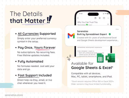 All-in-One Product Business Template Google Sheets & Excel || Complete Inventory Sales Management System