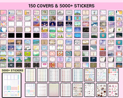 All In One Digital Planner 2026, 2027, 2028 || Weekly, Daily, Notes+ Notability