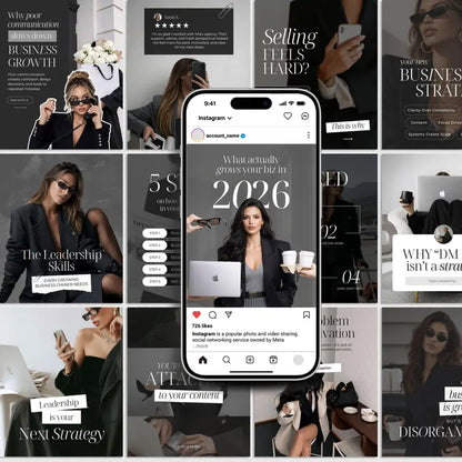 Done-For-You Business Instagram Templates for Coach & Coaching