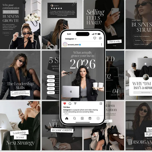 Done-For-You Business Instagram Templates for Coach & Coaching
