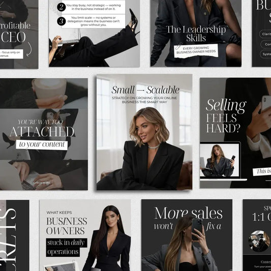Done-For-You Business Instagram Templates for Coach & Coaching