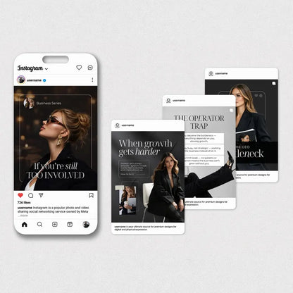 Done-For-You Business Instagram Templates for Coach & Coaching