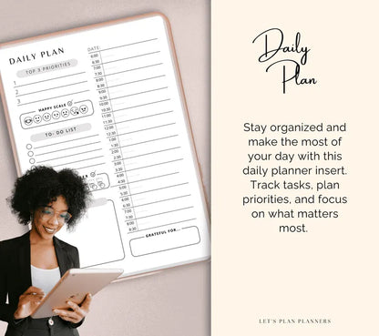 Daily Planner - Digital & Printable