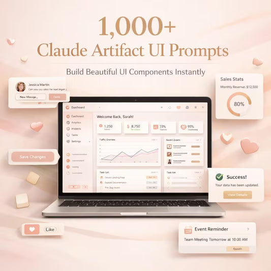 1,000+ Claude Artifact UI Prompts