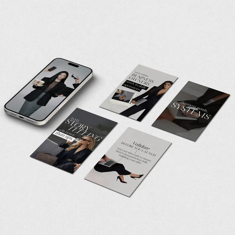 Done-For-You Business Instagram Templates for Coach & Coaching