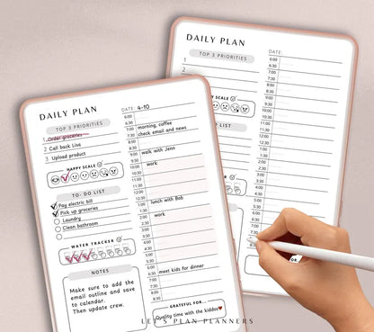 Daily Planner - Digital & Printable